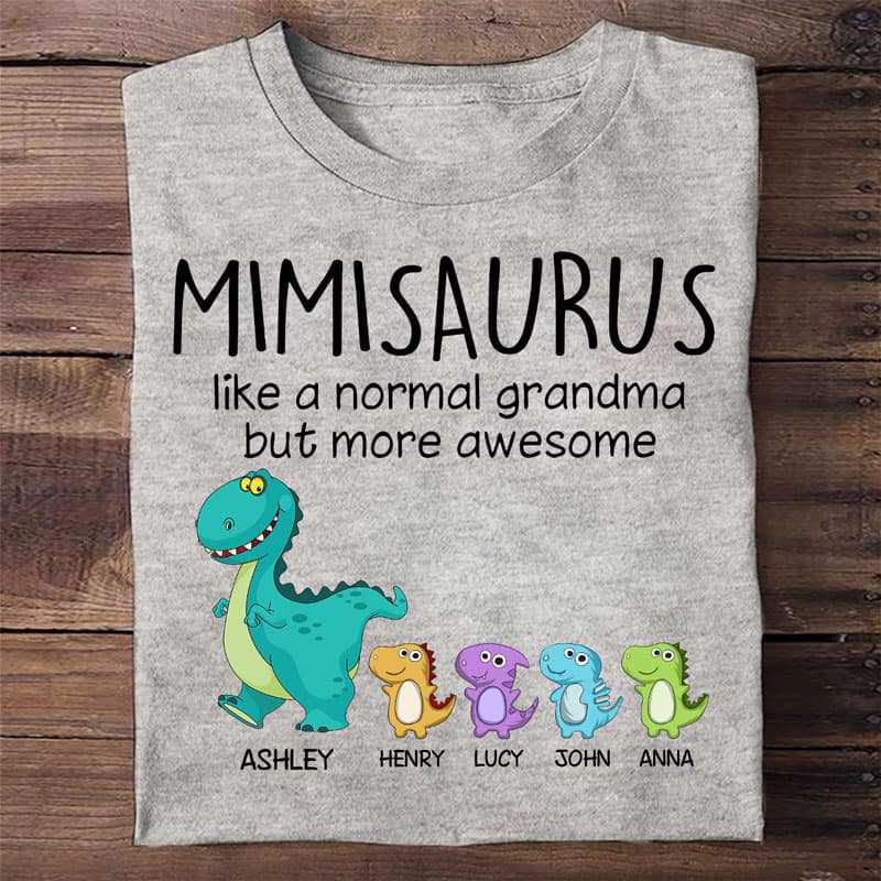 Personalized Dinosaur-Themed Gift for Nana – Cute & Fun Family Matching Outfit for Grandmother & Grandkids"