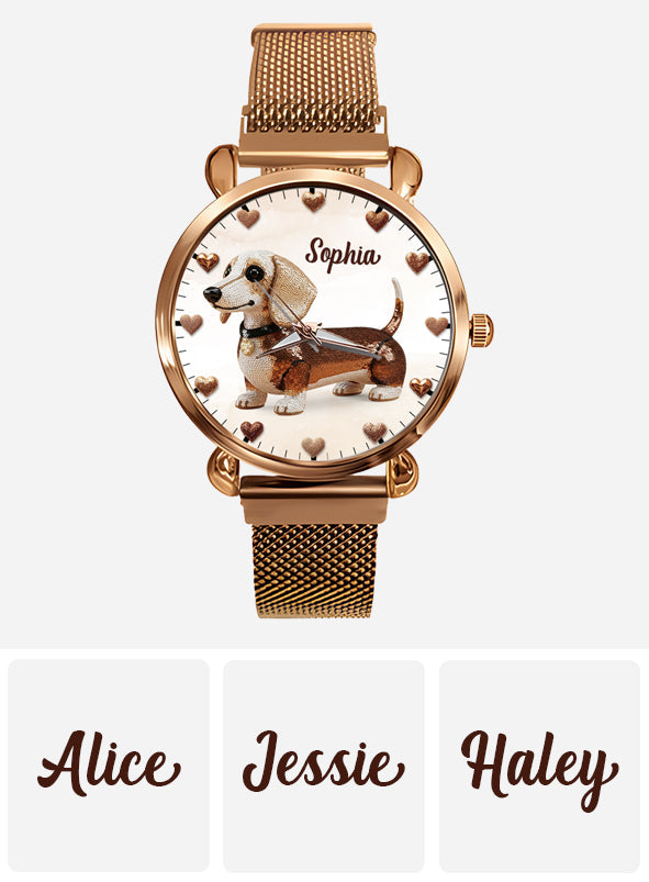 Love Dogs - Personalized Dog Women Hand Watch