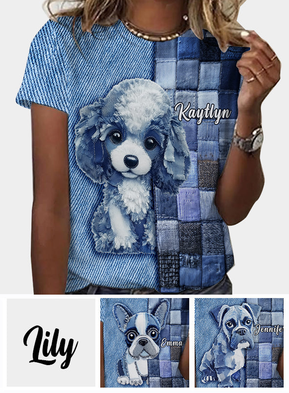 Love Poodle - Personalized Dog All Over Shirt