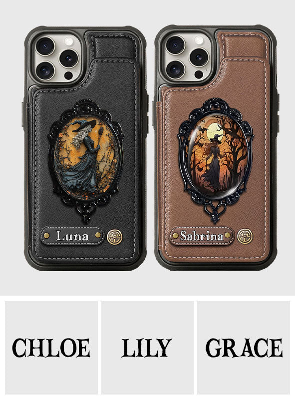 Beautiful Witches - Personalized Witch Wallet Phone Case
