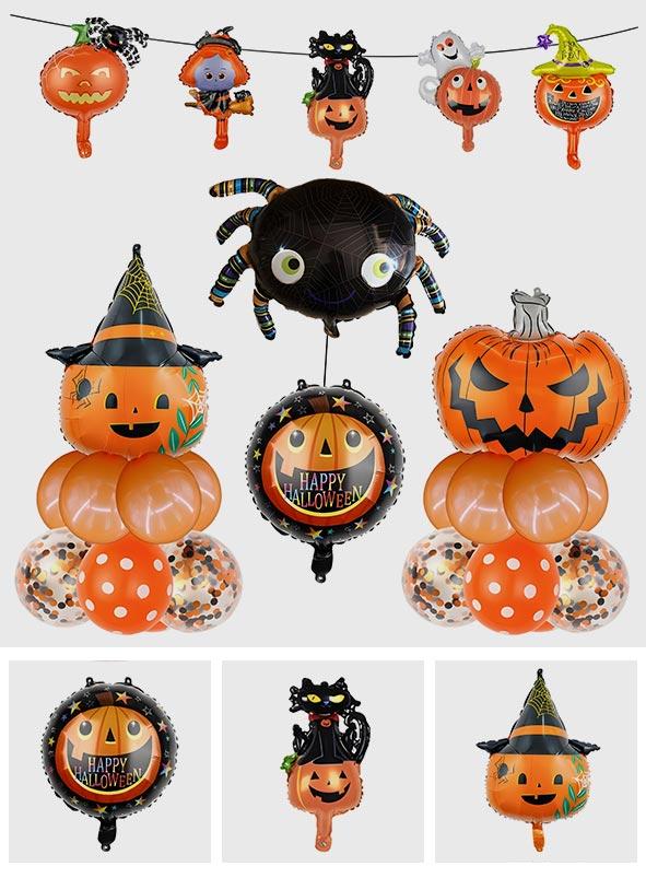 Happy Halloween - Halloween Party Balloons Set