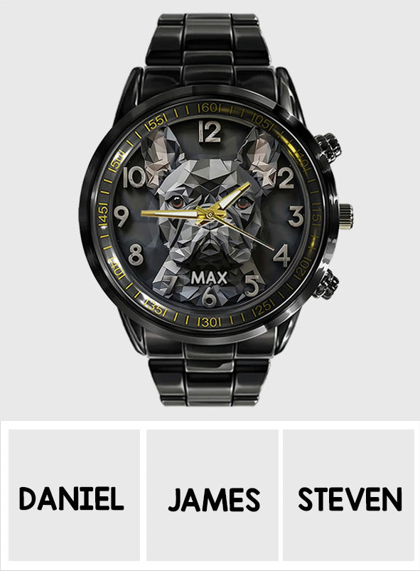 Cool French Bulldog - Personalized French Bulldog Hand Watch
