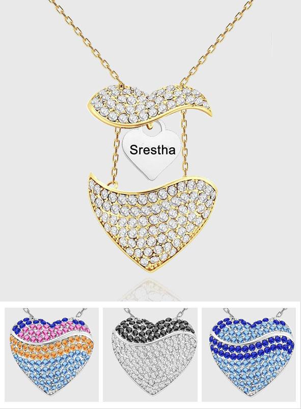Engraved Openable Message - Personalized Necklace