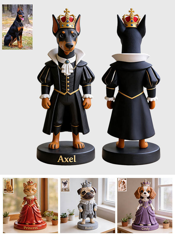 Any Photo Royal Pet - Personalized Dog Premium 3D Figurine