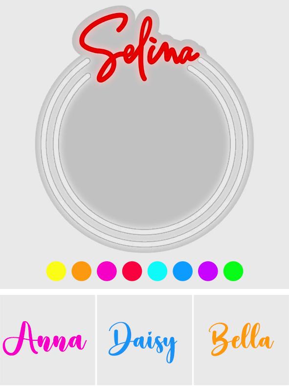 Any Name - Personalized Name Mirror Light
