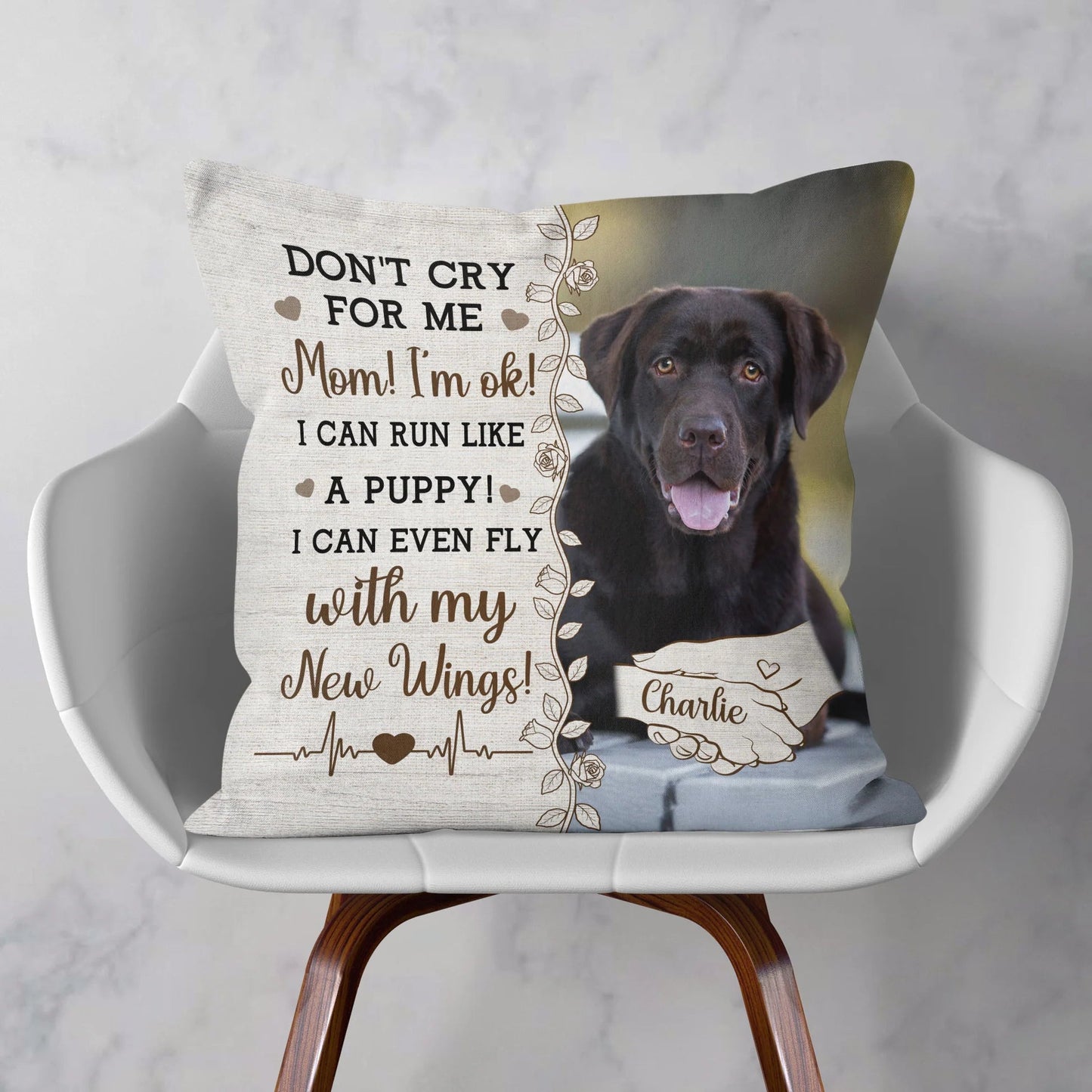 Personalized Christmas Pillow for Dog Lovers – Perfect Holiday Gift to Celebrate Your Furry Friend