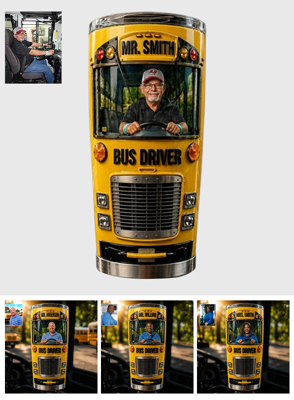 Bus Driver Gift - Personalized Bus Driver Tumbler