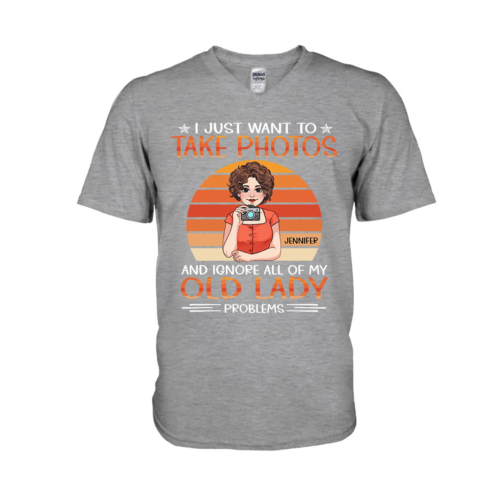 I Just Want To Take Photo - Personalized Photography T-shirt and Hoodie