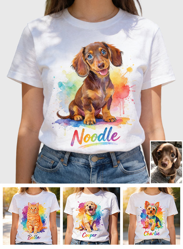 Custom Any Photo - Personalized Dog T-shirt And Hoodie