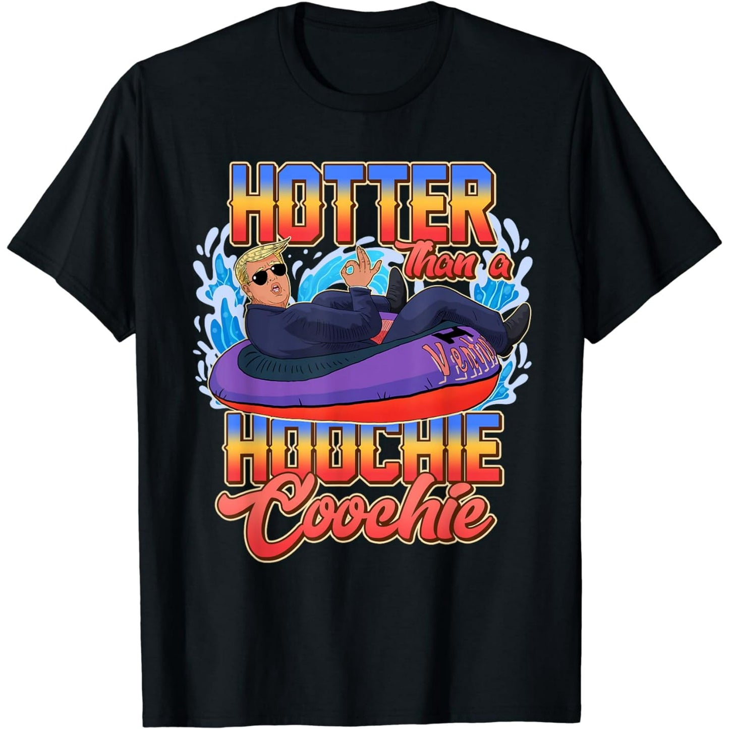 Hotter Thank A Hoochie Coochie Trump Shirt, Trump 2024 Shirt, Republican Gift, 2024 Trump Shirt, Republican T Shirt, Election Shirt T-shirt & Hoodie