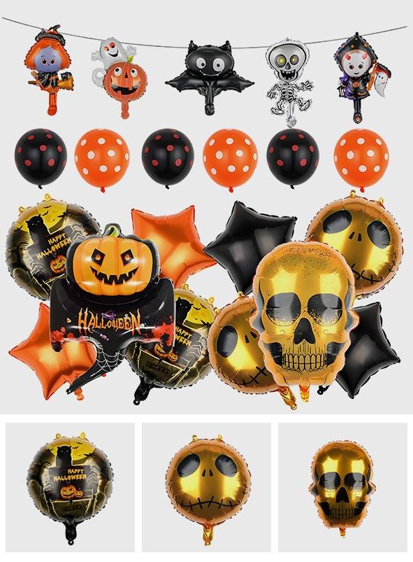 Happy Halloween - Halloween Party Balloons Set