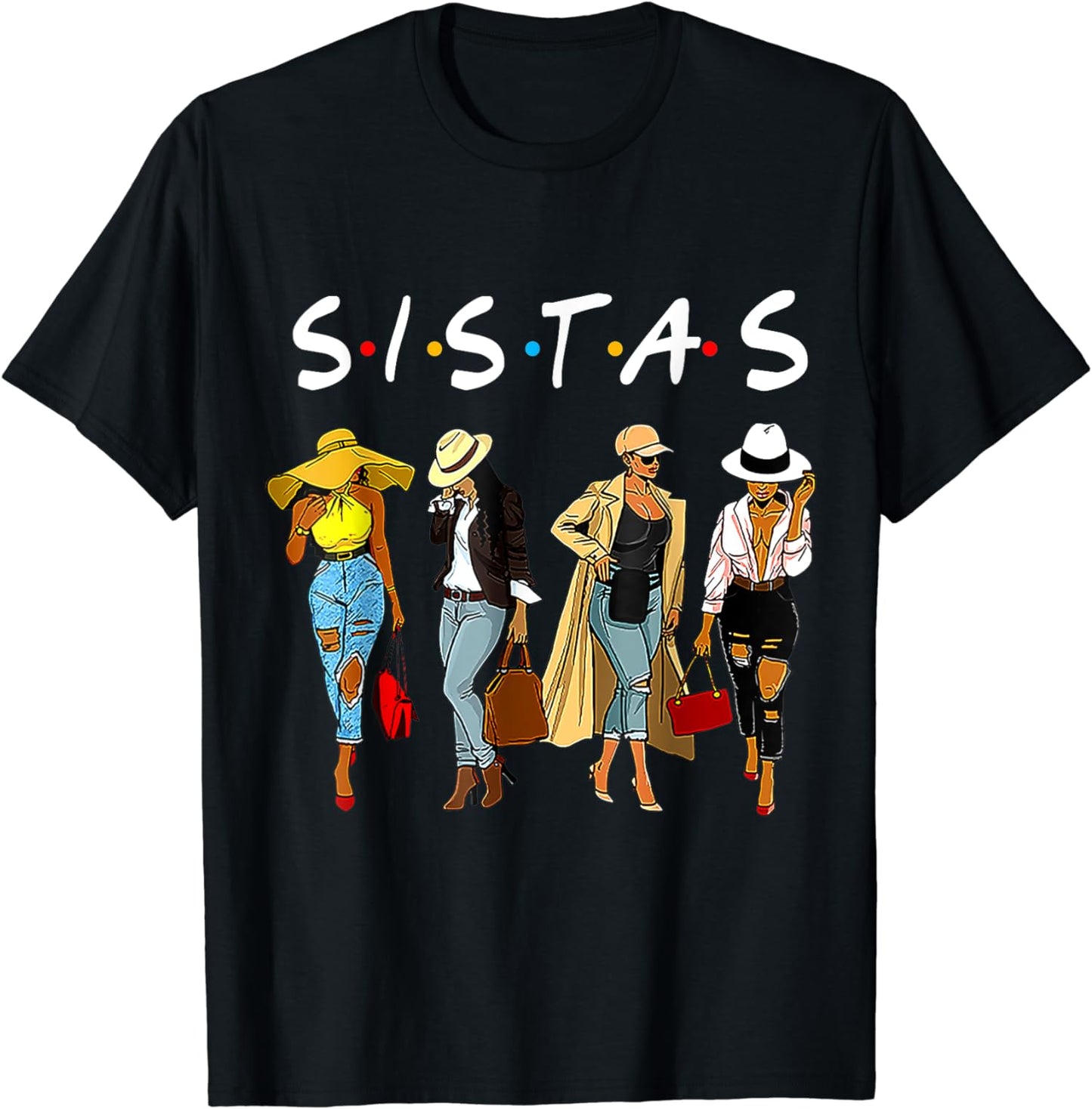 Sistas African American T-shirt & Hoodie 0224