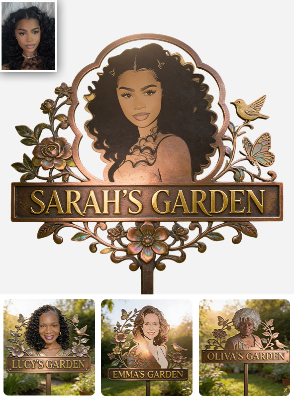 Gardening Is My Souls - Personalized Gardening Metal Garden Art
