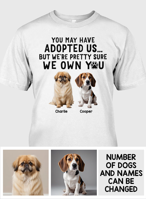I'm Pretty Sure I Own You - Personalized Dog T-shirt And Hoodie