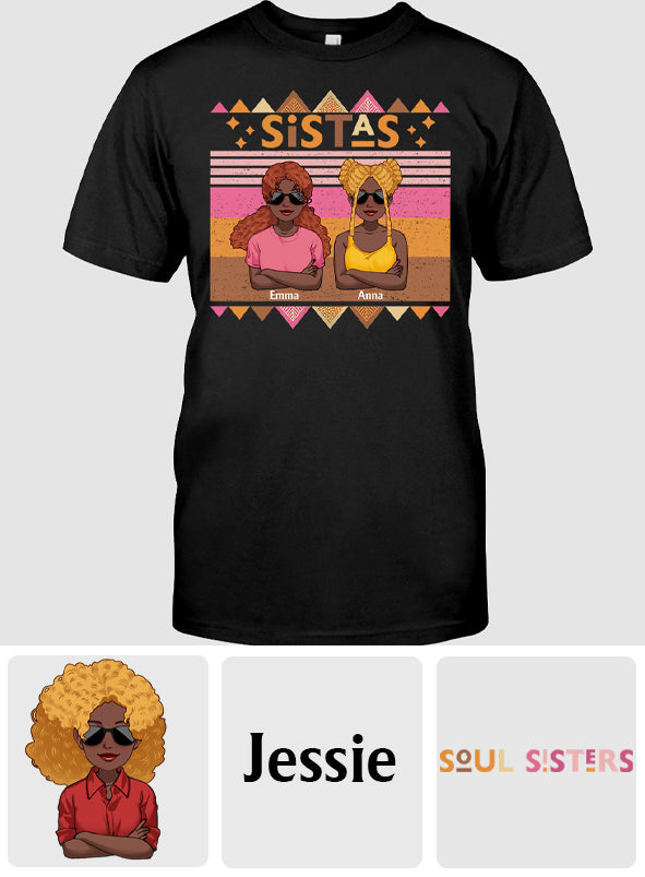 Black Girl Magic - Personalized African American T-shirt And Hoodie