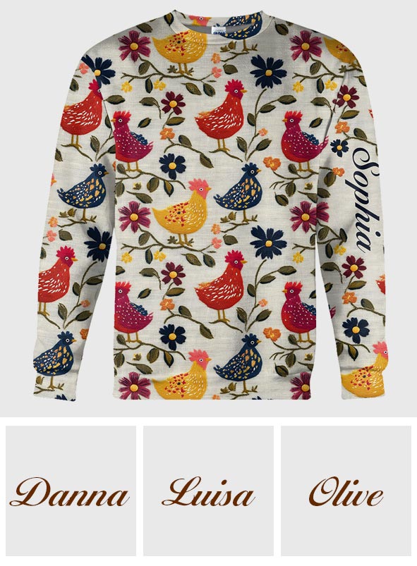 Chicken Lover - Personalized Chicken All Over Shirt