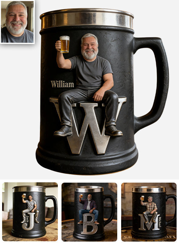 Crack And Cheers - Personalized Beer Beer Stein