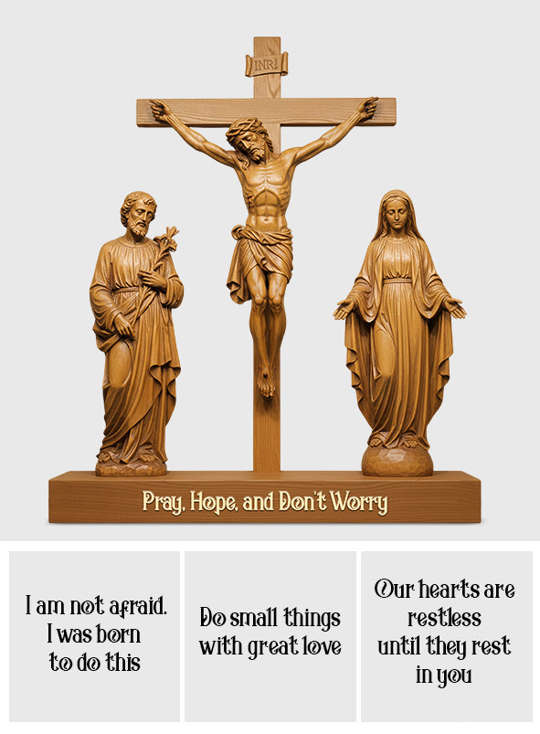 Catholic - Personalized Christian Custom Shaped Wood Plaque