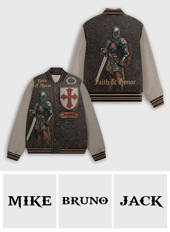 Amour Of God - Personalized Christian Varsity Jacket