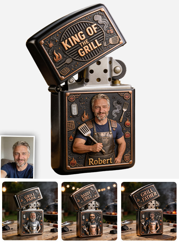 King Of Grill - Personalized Grilling Lighter
