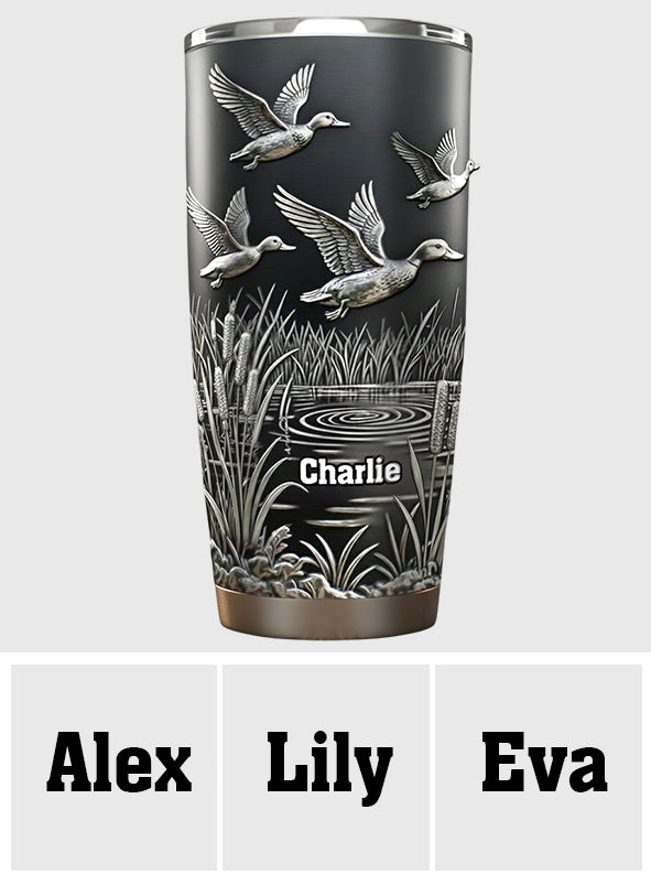 Duck Hunting Season - Personalized Hunting Tumbler