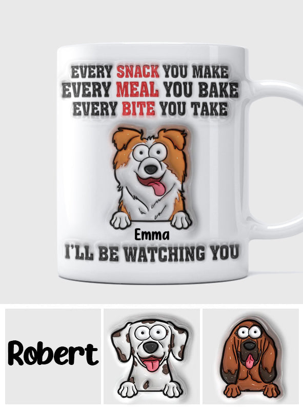 I'll Watching You - Personalized Dog Mug
