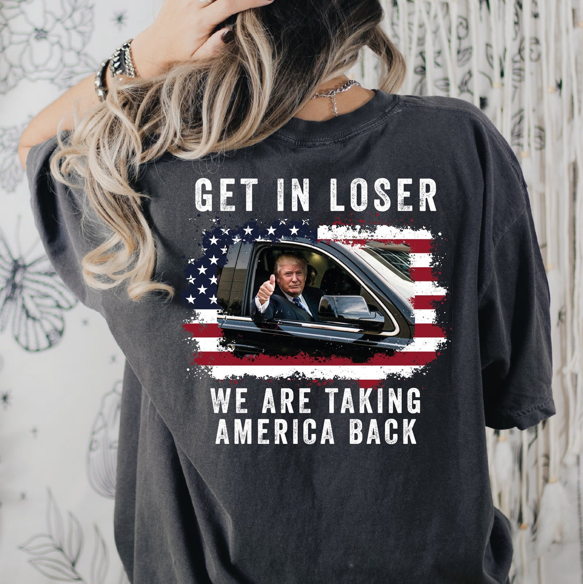 Trump Get In Loser We'Re Taking America Back T-Shirt, Trump Shirts, Trump 'Merica T-Shirt, 4Th Of July Shirt T-shirt & Hoodie