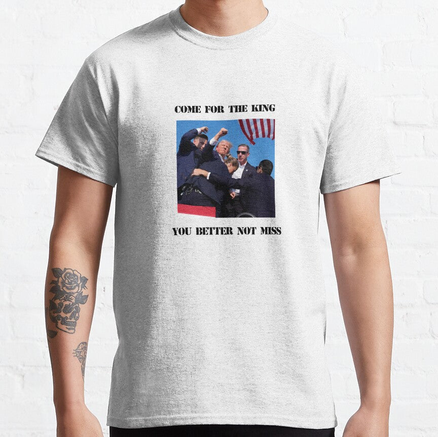 Never Surrender Shirt, Fight For America T-shirt, 2024 Rally Shirt T-shirt & Hoodie