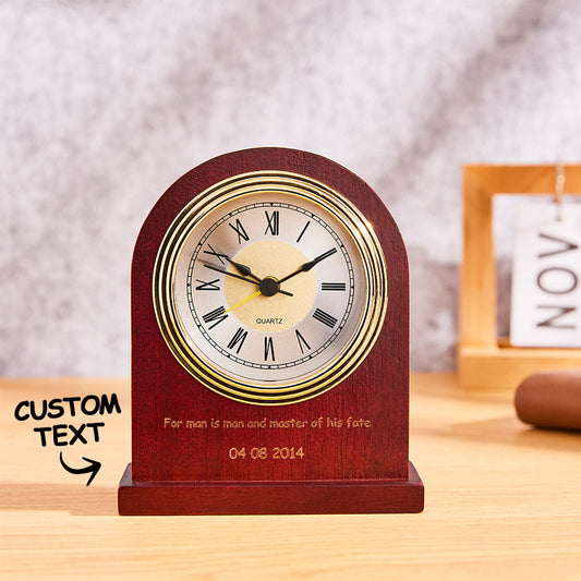 Custom Text Clock - Personalized Clock