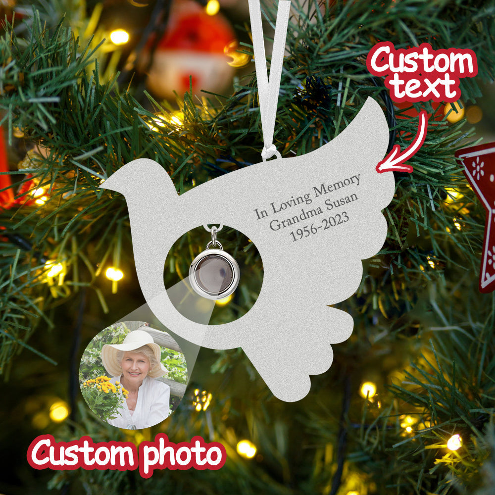 I'm Always Be With You - Personalized Memorial Projection Ornament
