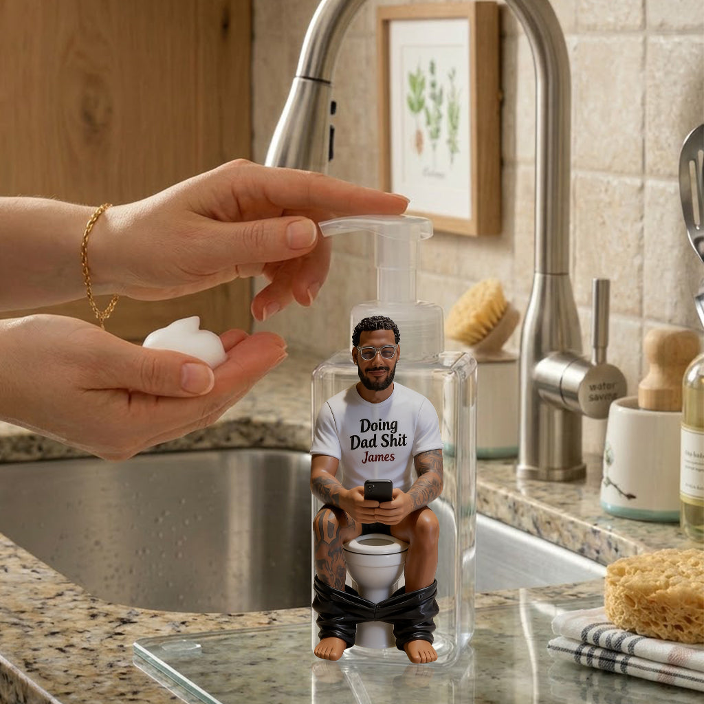 Best Time Of Day - Personalized Father Pump Dispenser