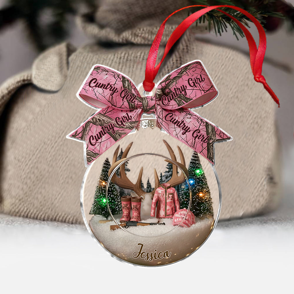 Cuntry Girl - Personalized Hunting Ornament