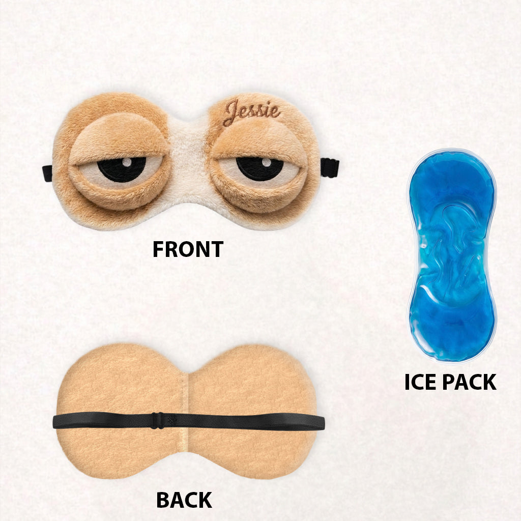 Funny Sleepy Pet - Personalized Dog Cooling Sleep Mask