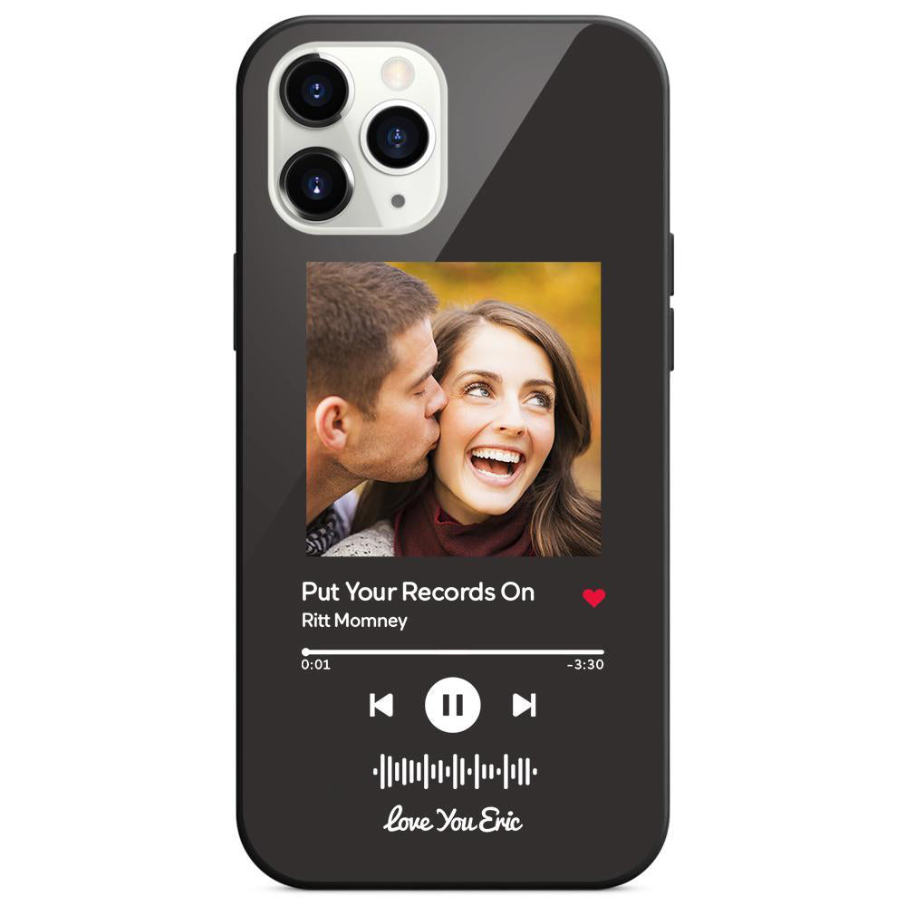 Music Code Song Photo Custom - Personalized Music Code Phone Case