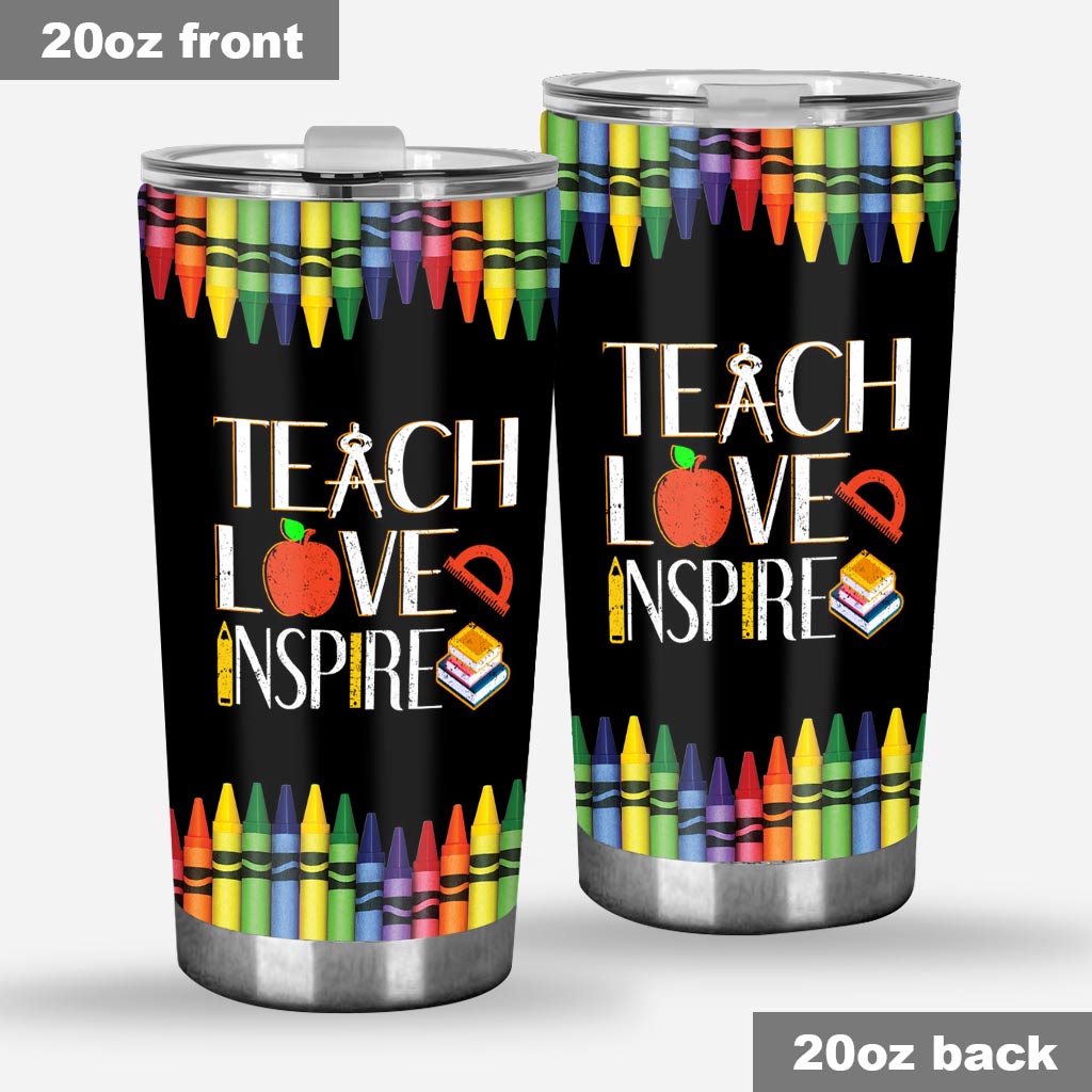 Teach Love Inspire - Teacher Tumbler 0622