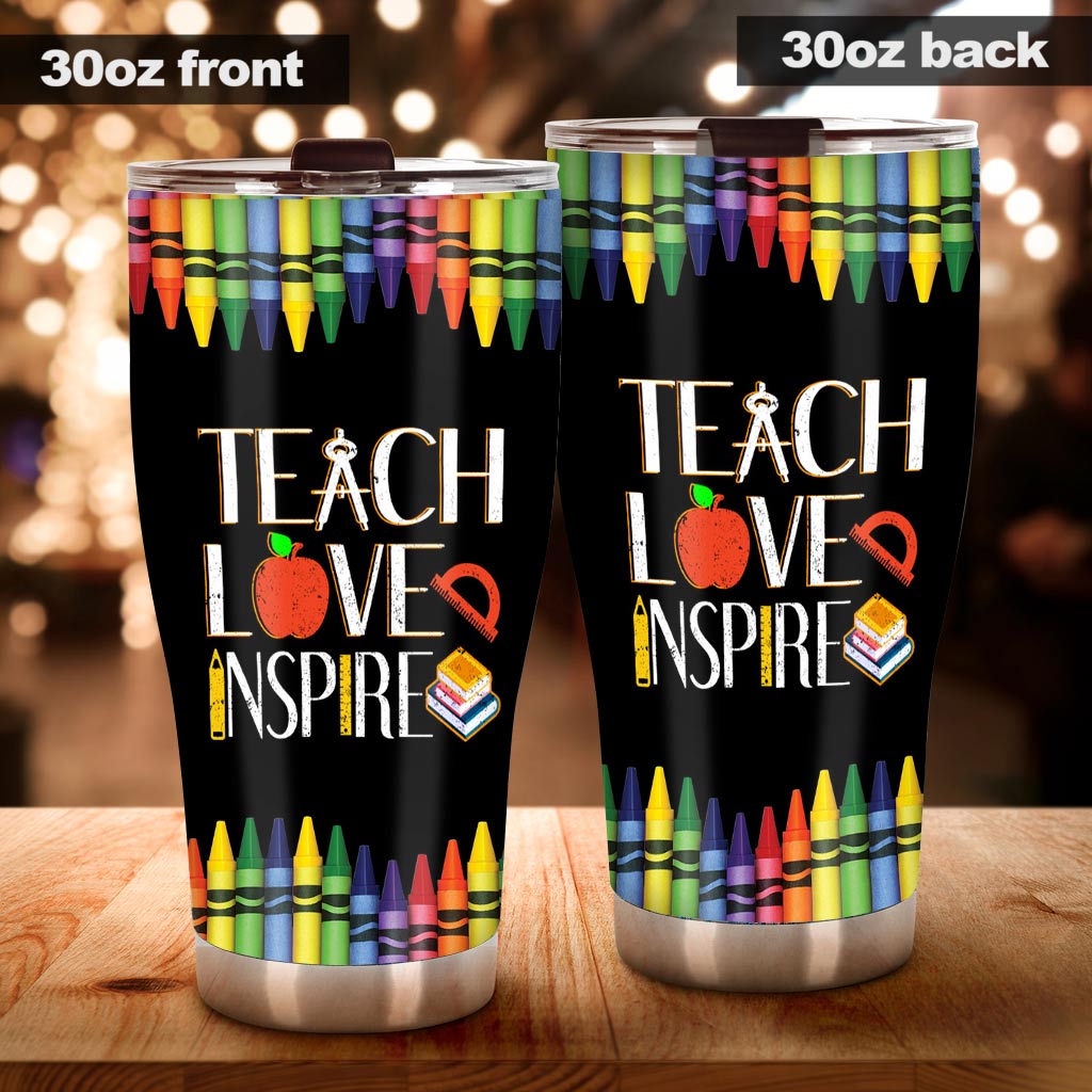 Teach Love Inspire - Teacher Tumbler 0622