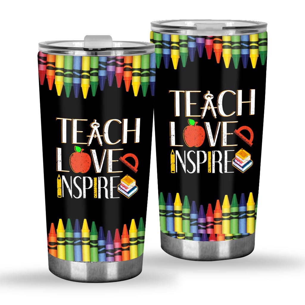 Teach Love Inspire - Teacher Tumbler 0622