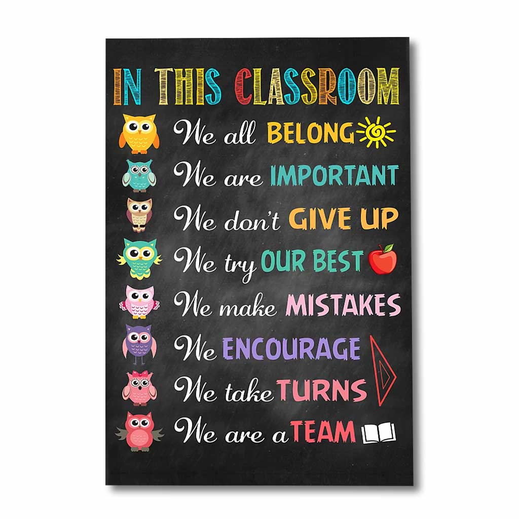 Teacher In This Classroom - Teacher Poster 0921