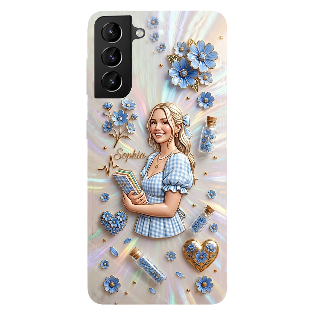 Floral Aesthetic - Personalized Flower Lover Full Print Phone Case