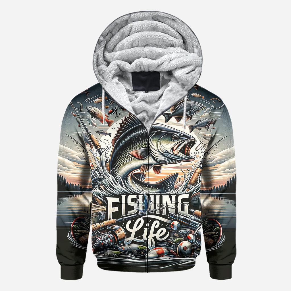 Fishing Life - Fishing All Over Shirt
