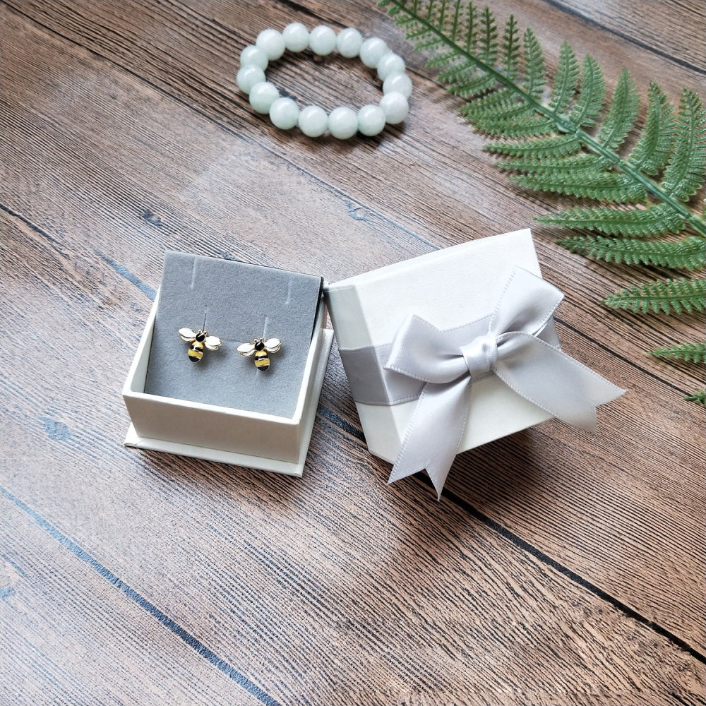 Many Color Bow - Bow Necklace Earrings Jewelry Box