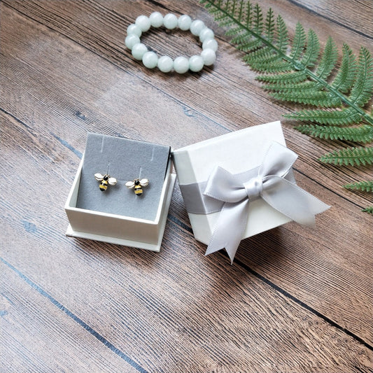 Many Color Bow - Bow Necklace Earrings Jewelry Box
