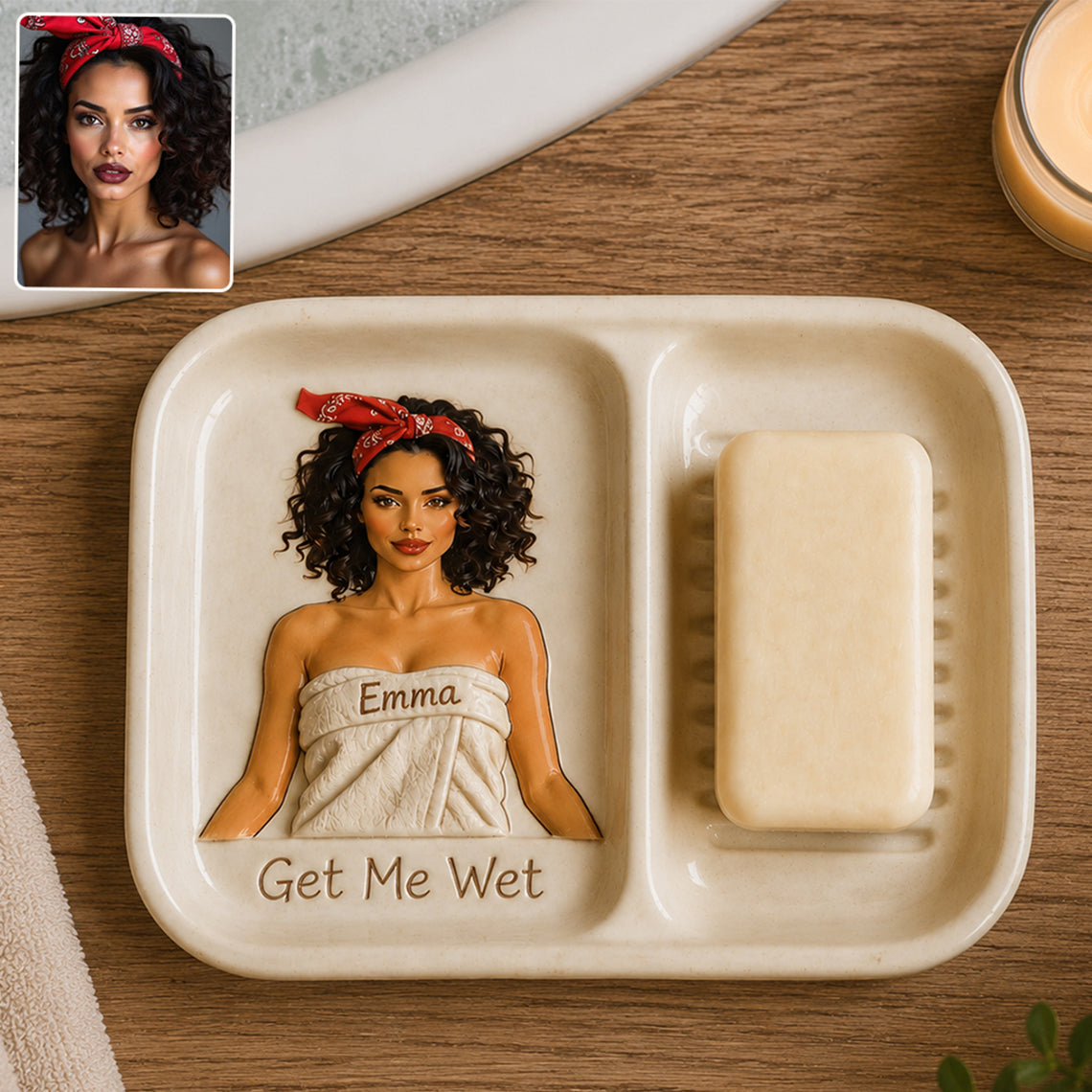 Get Me Wet - Personalized Spicy Couple Catch-All Tray