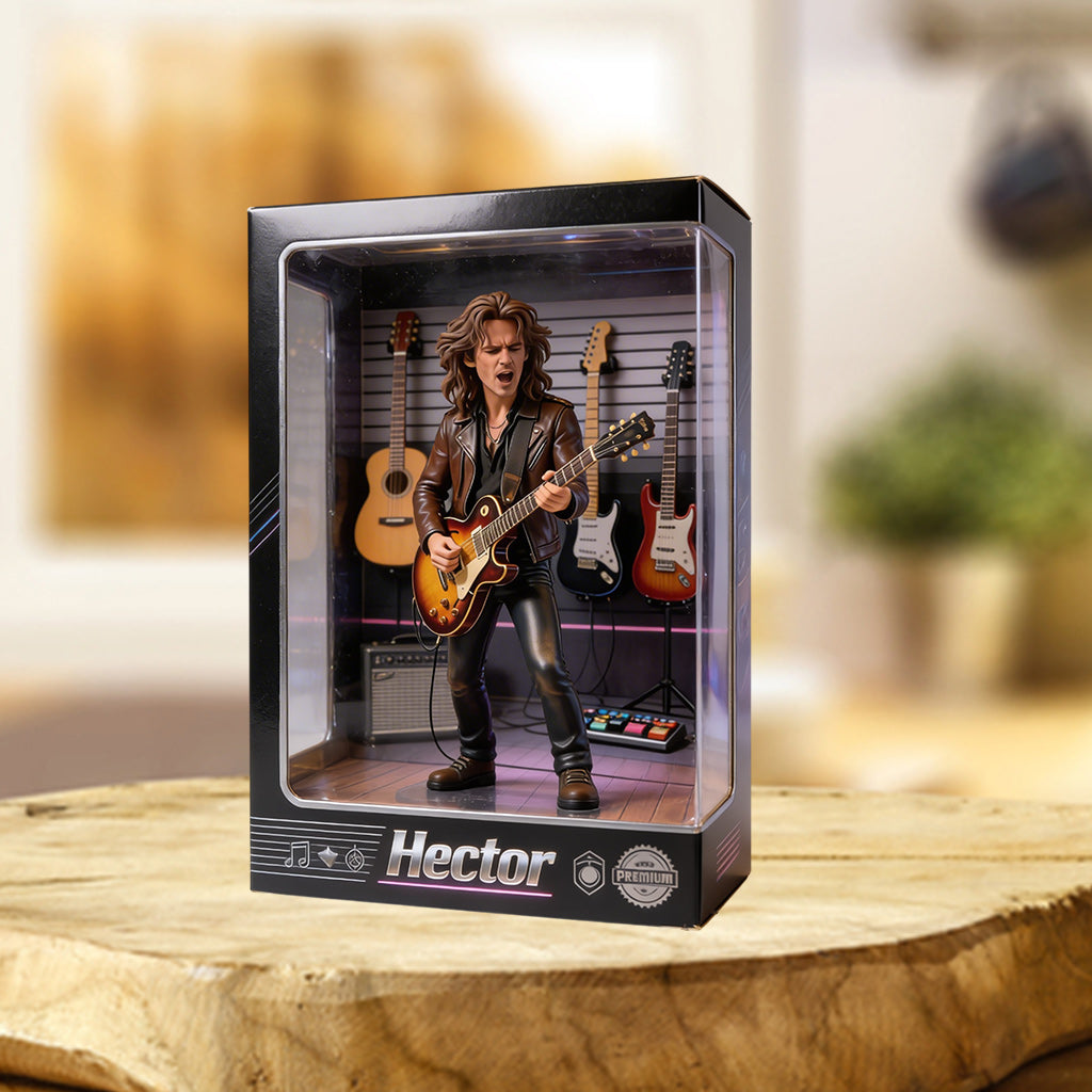 Custom Any Photo - Personalized Guitar Custom Shaped Acrylic Plaque