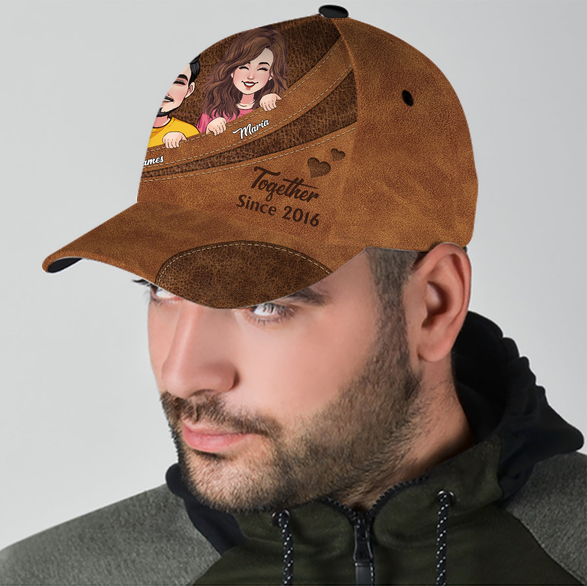 Together Since - Personalized Couple Classic Cap