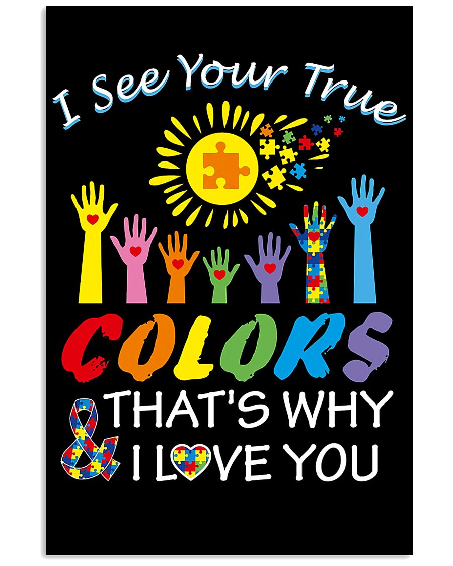 Autism That'S Why I Love You - Autism Awareness Poster 0921