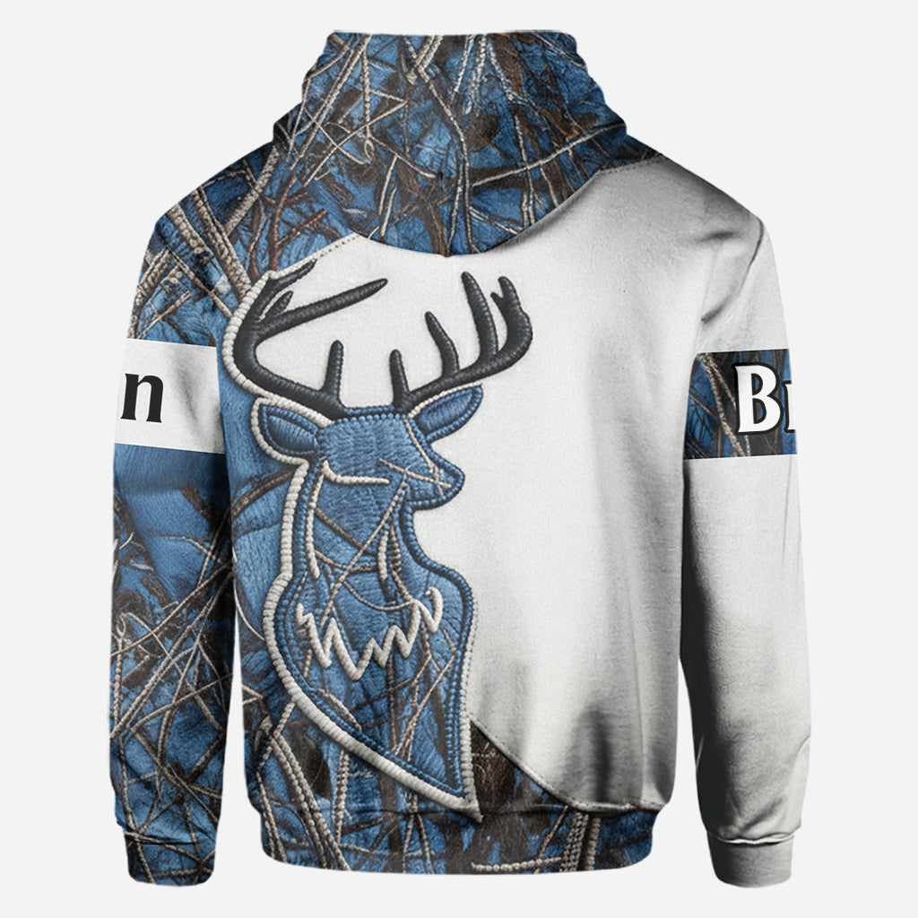 Couple Matching Shirts, Hunting Couple Matching Shirt - Personalized Hunting All Over Shirt