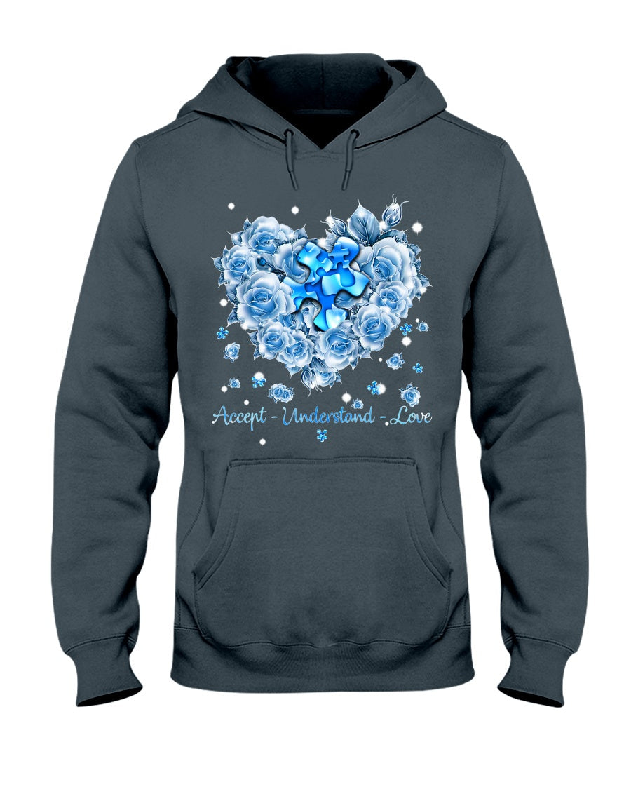 I Am His Voice He Is My Heart - Autism Awareness T-shirt and Hoodie 0921