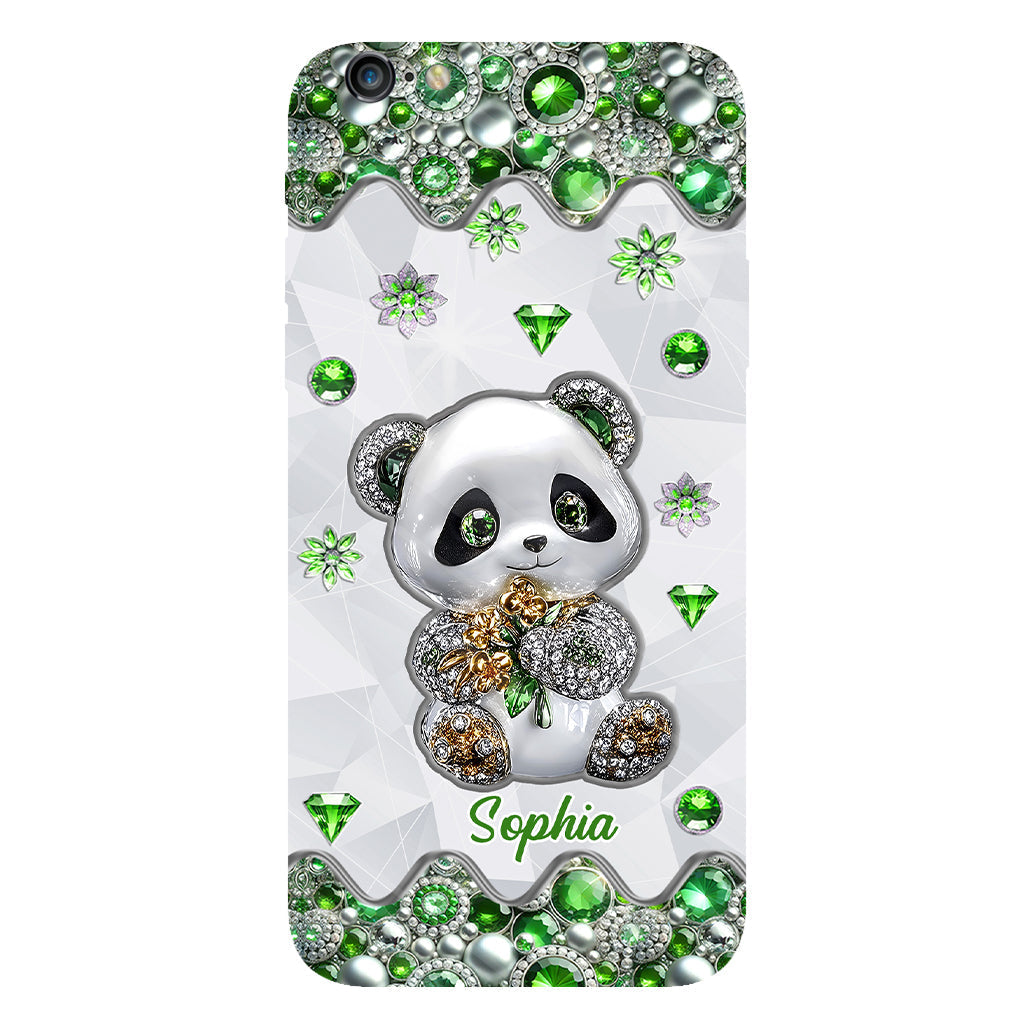 Just A Girl Who Loves Pandas - Personalized Panda Lover Full Print Phone Case
