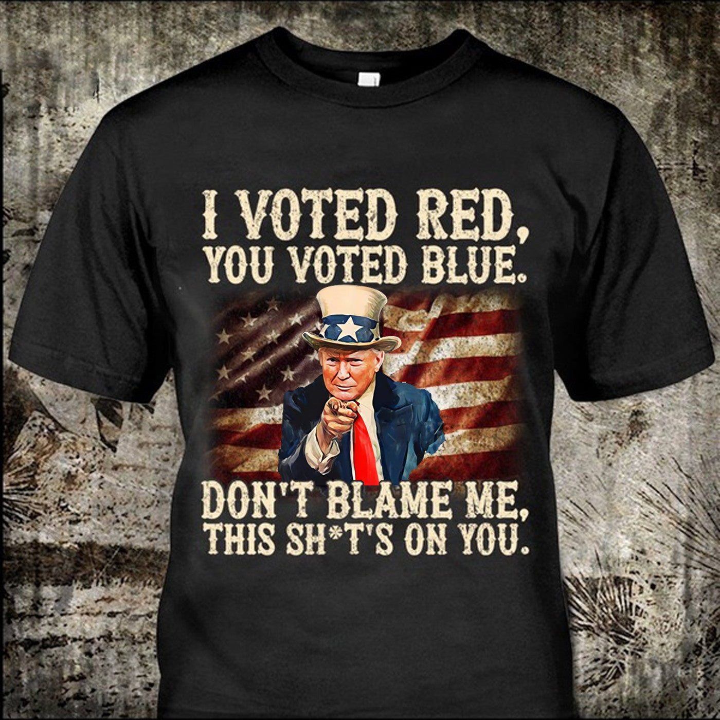 I Voted Red You Voted Blue Don’t Blame Me T-shirt & Hoodie 0924